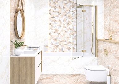 Плитка AltaCera WT9ARE00 Artdeco White 250*500*9