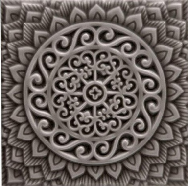 Декор Adex ADST4078 RELIEVE MANDALA UNIVERSE TIMBERLINE 14,8x14,8