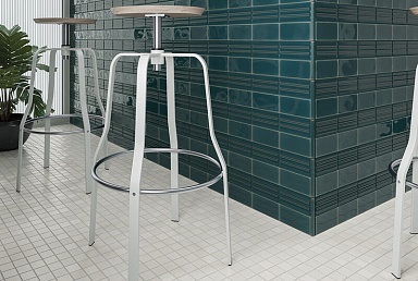 Керамогранит Wow 127401 TESSERAE LIKE BLANC 28x28