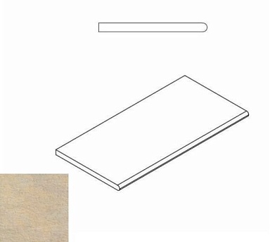 Бордюр Italon 620090000249 SAND BORDO ROUND 30x60