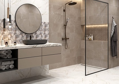Керамогранит LB-Ceramics 6260-0016 Блюм белый 30x60