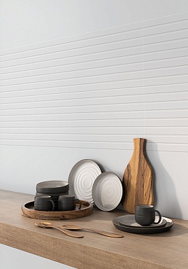 Плитка La Platera SATEN BLANCO TOBLER 35*90
