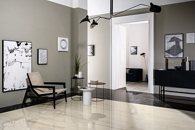 Керамогранит Marazzi Italy MEX4 Allmarble Onice Avorio Lux 6mm 60x120