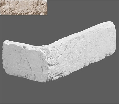 Искусственный камень Leonardo Stone Угловой элемент Орлеан 404 24/11x7,5x1,8