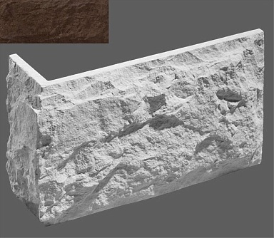 Искусственный камень Leonardo Stone Угловой элемент Бретань 910 33,5/10x20x2.5