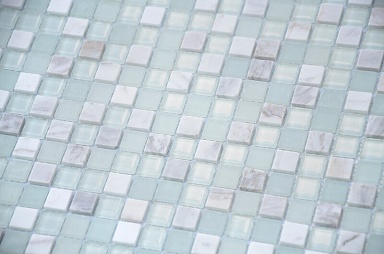 Мозаика Caramelle Mosaic Mont Blanc 15x15x4 (ПУ) 305x305