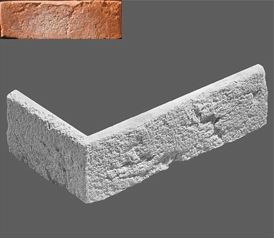 Искусственный камень Leonardo Stone Угловой элемент Дижон 490 22/11x7x1,4