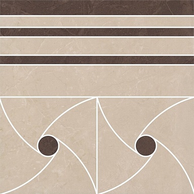 Kerama Marazzi ID108 Версаль наборный декор 30*30