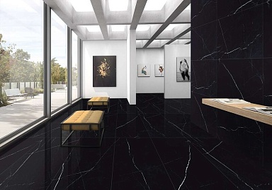 Керамогранит Italica Tiles Boreale Black Glamour 60х120