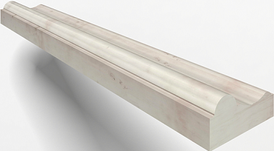 Бордюр Marmocer PJG-YXXT036-AEBS 36 Molding Diana White 120x5