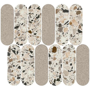 Декор Kerama Marazzi ID140 Бричиола 2 наборный 30х32