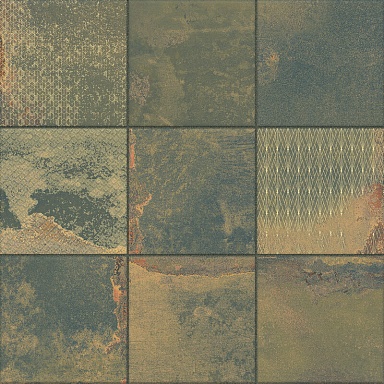 Декор La Platera Kube Cora Oceano-D 45х45