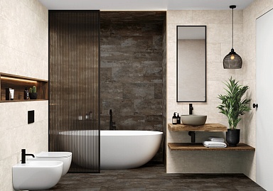 Керамогранит Artkera Group GP36LOF25 Lofthome Graphite матовый 300x600x8