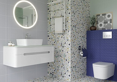 Керамогранит Gracia Ceramica 010400000970 Конфетти микс КГ 01 40х40