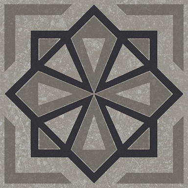 Kerama Marazzi KMD3STA051GN Декор Касабланка серый матовый 9,8x9,8x0,7