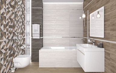 Плитка Laparet 60137 Avenue бежевый 20х60