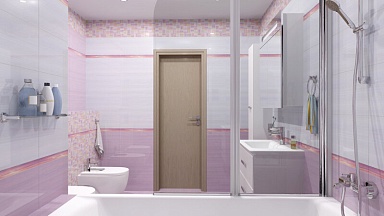 Laparet Бордюр Mono lilac 50x2
