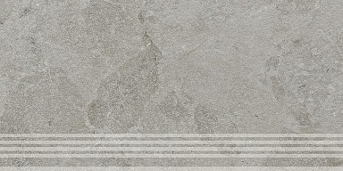 Kerama Marazzi KM6060G1241R8GRF Ступень фронтальная Сплит серый матовый обрезной 30x60x0,8