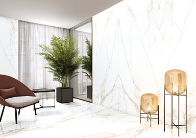 Керамогранит Peronda 36872 BM Calacatta Extra White A/100X275/P 100x275