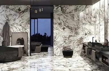 Керамогранит Naxos 120126 White Beauty Naturale Rettificato 60x120