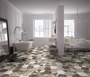 Керамогранит ITT Ceramic Africa Hexa Mix 23,2x26,7