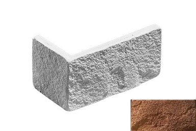 Искусственный камень Leonardo Stone Угловой элемент Версаль 345 8,8/18x9.9x1,5
