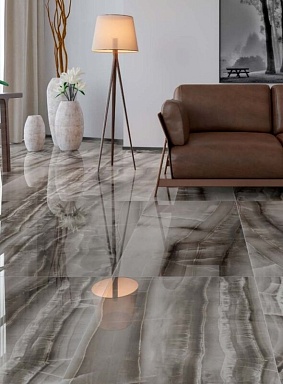 Керамогранит Etili Seramik Sevilla Graphite Polished Rec. 60x120