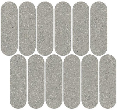 Декор Kerama Marazzi ID144 Джиминьяно наборный серый матовый 30x32