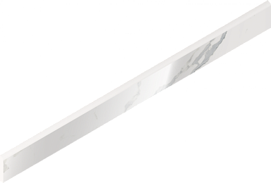 Плинтус Italon 610130007472 Stellaris Statuario White Battiscopa Lux 7.2x80