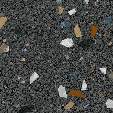 Керамогранит Arcana Stracciatella-R Grafito 80x80