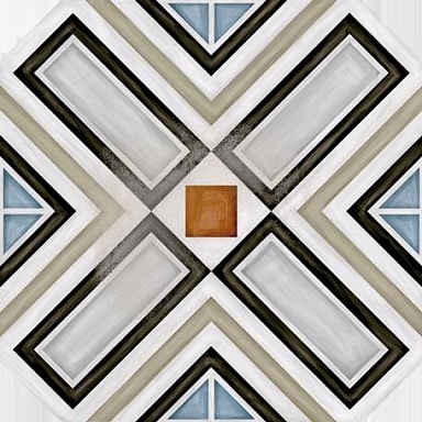 Декор VIVES Octogono Ritter Multicolor 20x20 g. 156