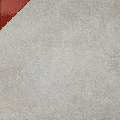 Декор Cedit 752772 Matrice Trama 3 F4 Rosso Ret 80x80