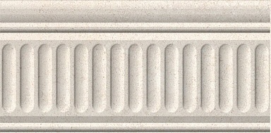 Бордюр Kerama Marazzi 19021/3F Золотой пляж светлый беж структурированный 20х9,9