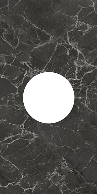 Kerama Marazzi ID160 Декор Коррер наборный чёрный глянцевый 30x60x0,9