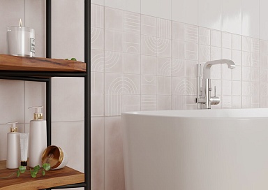 Плитка Gracia Ceramica Sweety pink square 02 25х60
