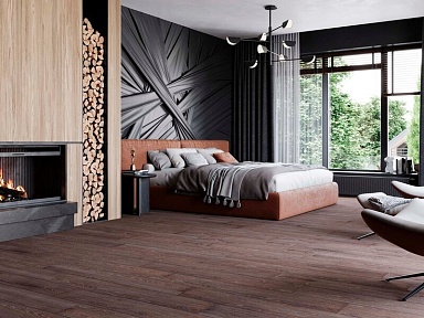 Estima Ступень KW02 Kraft Wood Light Grey структурированный с насечками 30x120