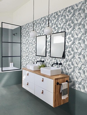 Декор Ragno Marazzi RA79 Decoro Edera Verde Touch Rett 30x90