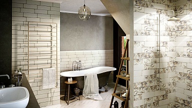 Декор Paradyz Inserto Beige Struktura D 9.8x29.8
