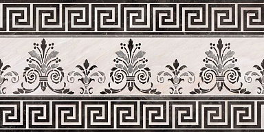 Бордюр Absolut Keramika Cenefa Nero 22x45