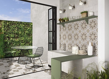 Керамогранит Mainzu Patchwood Grigio 20x20