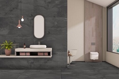 Керамогранит Eurotile Slate Ivory Carving 60x120