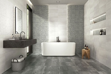 Плитка Keraben KUYTP00G BARRINGTON CONCEPT GRAPHITE 25*50