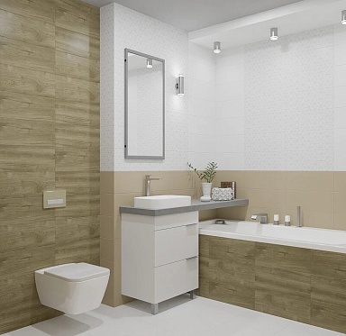 Плитка Azori Colormix Cemento Grey 42x42