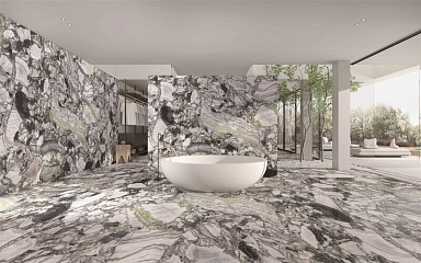 Керамогранит Moreroom Stone MN662CP321606 Freezing Emeral Polished 6mm 160x320