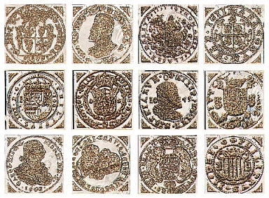 Декоративная вставка Ceracasa OLAMBRILLA FORTUNE NOCE 7x7