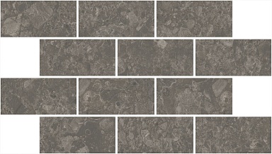 Kerama Marazzi DD606320/MM Декор Чеппо ди Гре мозаичный коричневый матовый обрезной 34,6x20x0,9