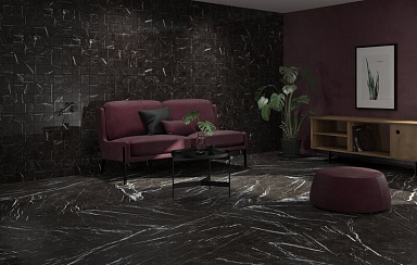 Керамогранит Peronda 23461 MUSEUM MARQUINA-BLACK/60X120/EP 60x120