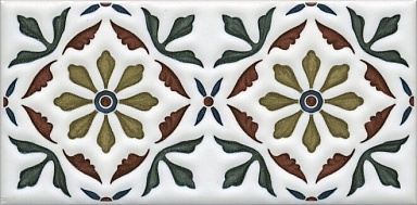 Декор Kerama Marazzi STG/B618/16000 Клемансо орнамент 7.4*15