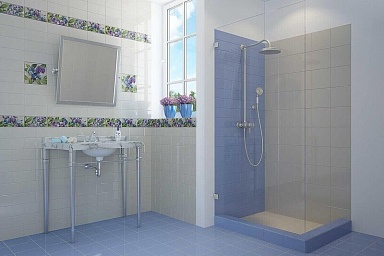 Плитка FABRESA 17192 Blanco Mate Biselado BX 10х20