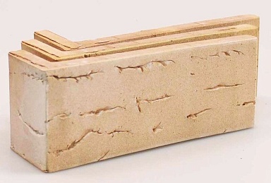 Клинкерная плитка Terramatic Koro Rosso угловая AC 9204 (Y) 185x60x71x14